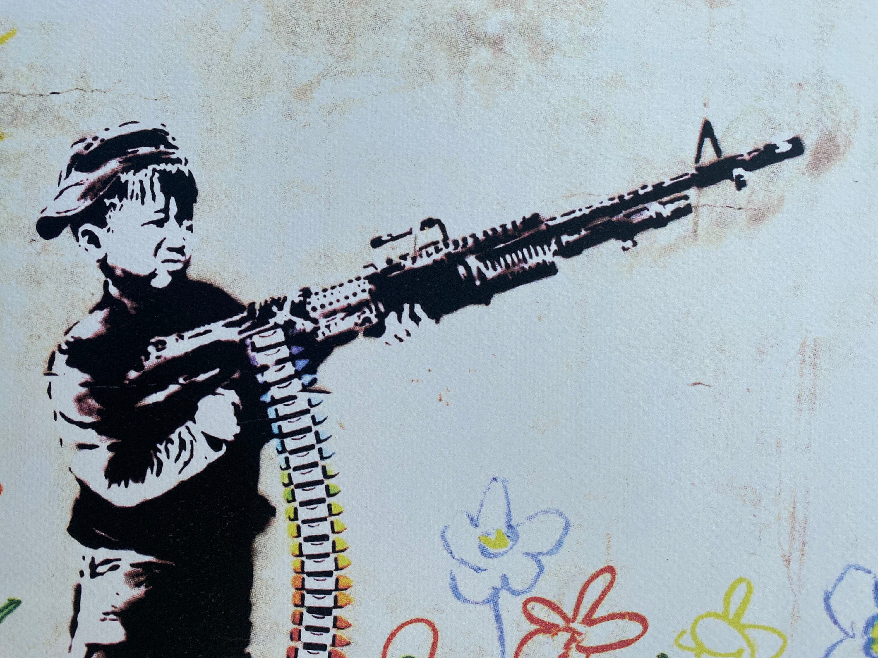 バンクシー Banksy Child エスタンプリトグラフ 38/250 Banksy