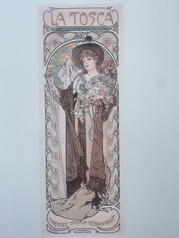 アルフォンス・ミュシャ ≪夢想≫ 1897年｜絵画・リトグラフ版画