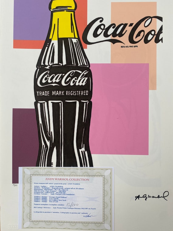 コカ・コーラ USA 絵画 リトグラフアート ポスター コカ・コーラ USA 絵画 リトグラフ アート ポスター アメリカ