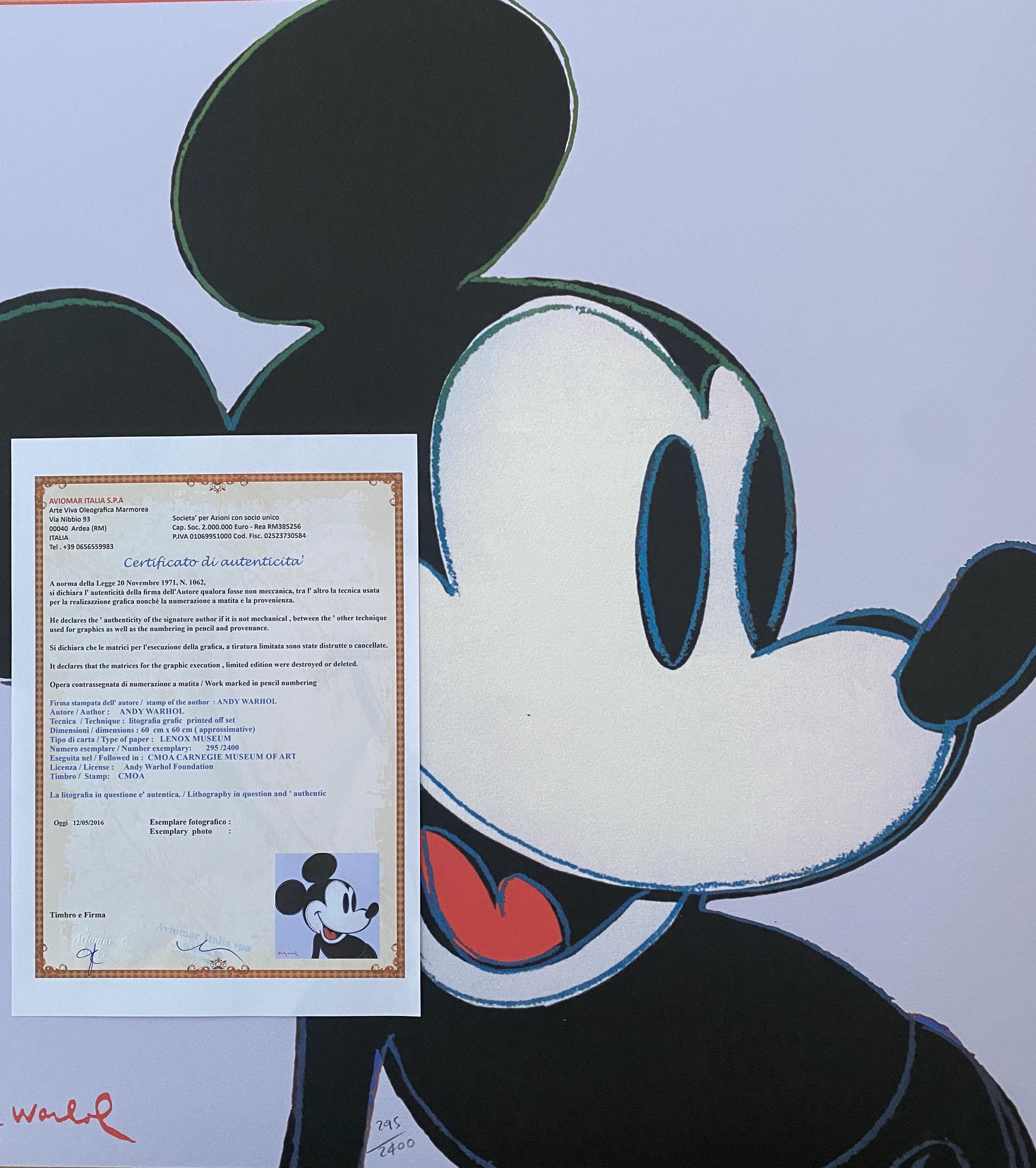 Warhol mickey mouse - Etsy 日本