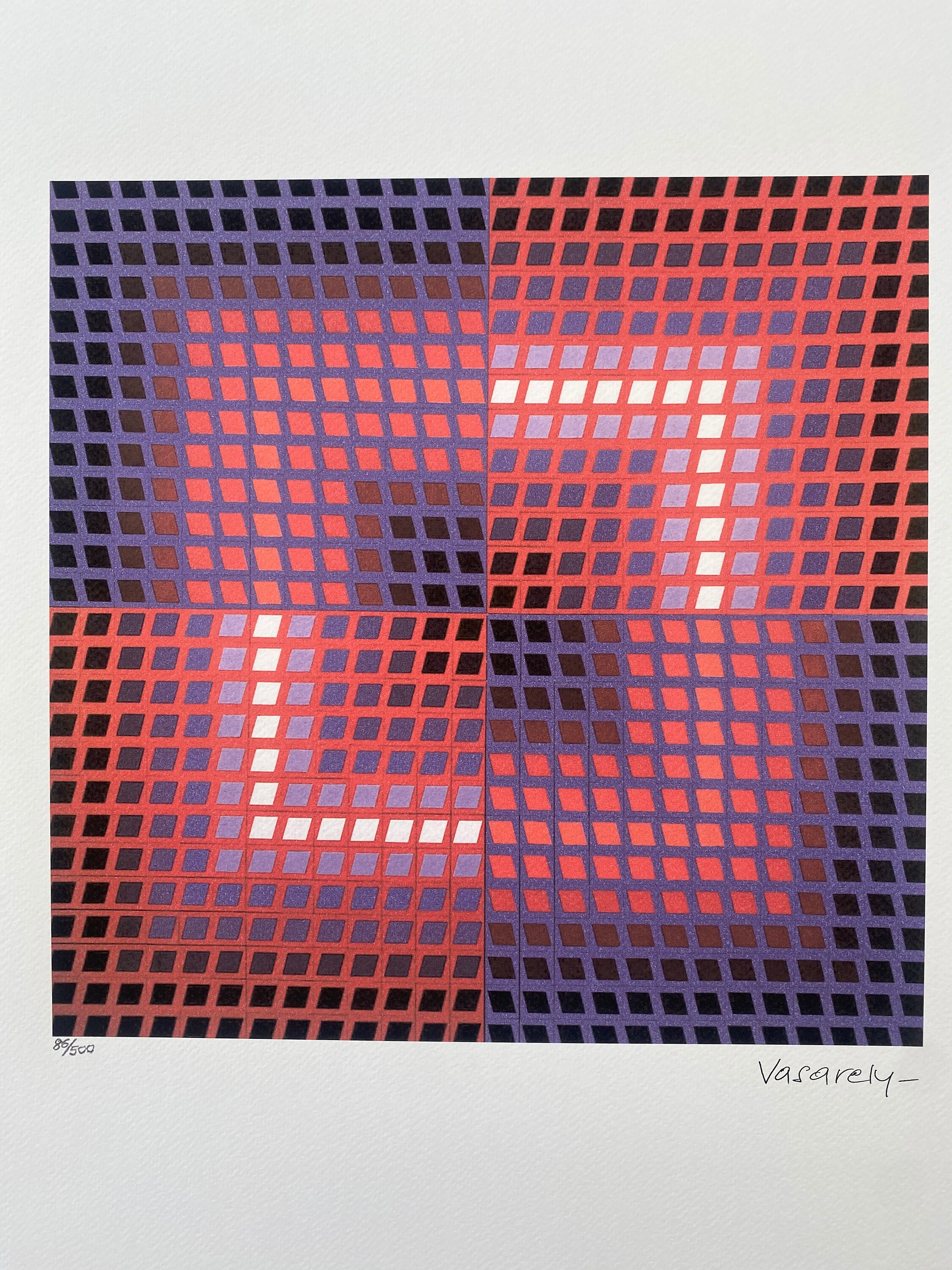 Vasarely op art - Etsy 日本