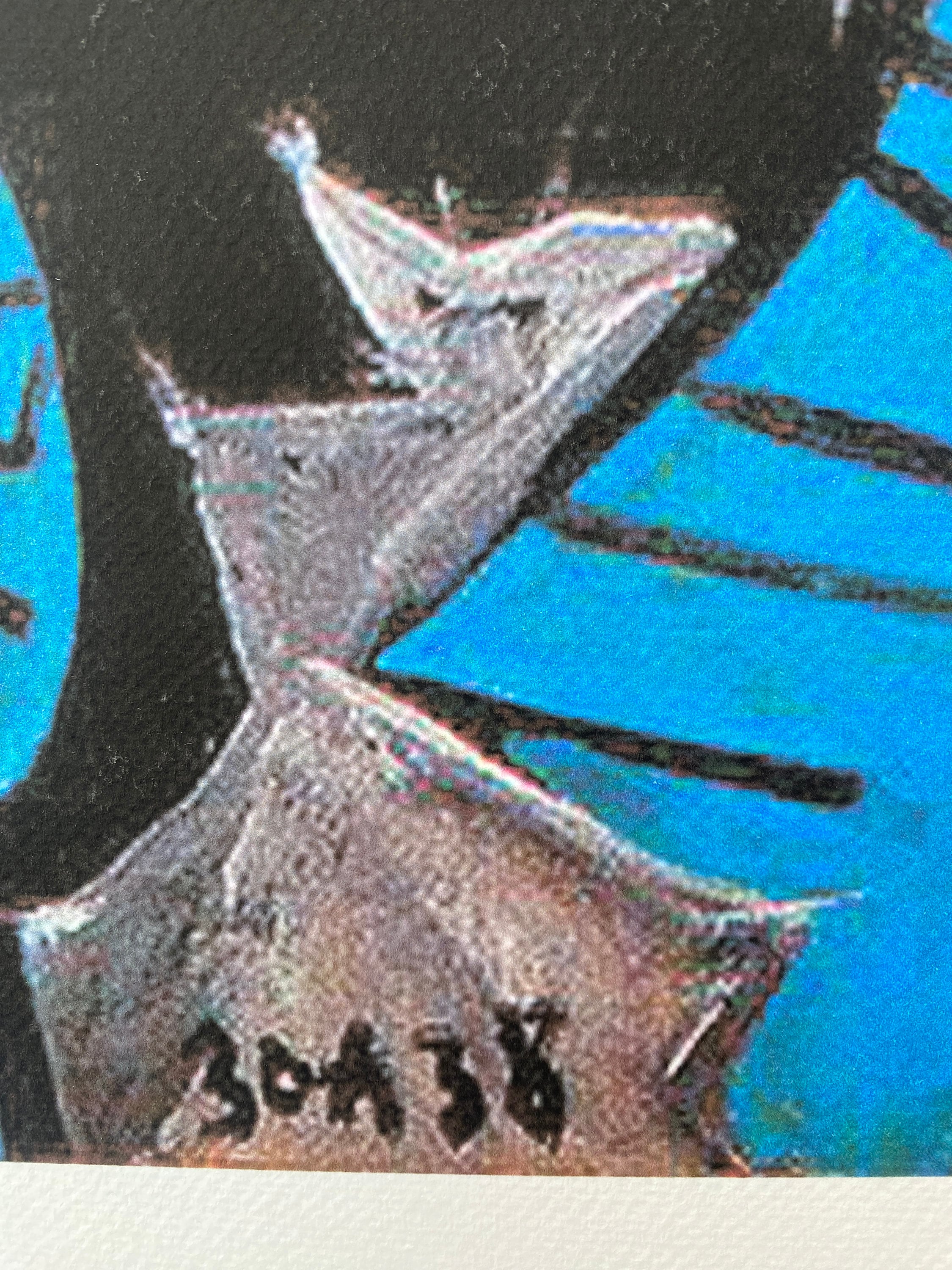 Picasso Lithograph: Man With Straw Hat, 1938 (signed, With