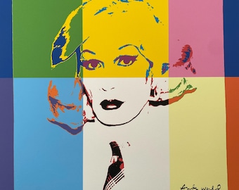 アンディ・ウォーホル「コカ・コーラ」リトグラフ、証明書、サイン入り