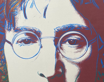 アート・デザイン・音楽 ANDY WARHOL by John Coplans Skulls - Andy Warhol Signed Pop Art Painting on Paper. 11.5