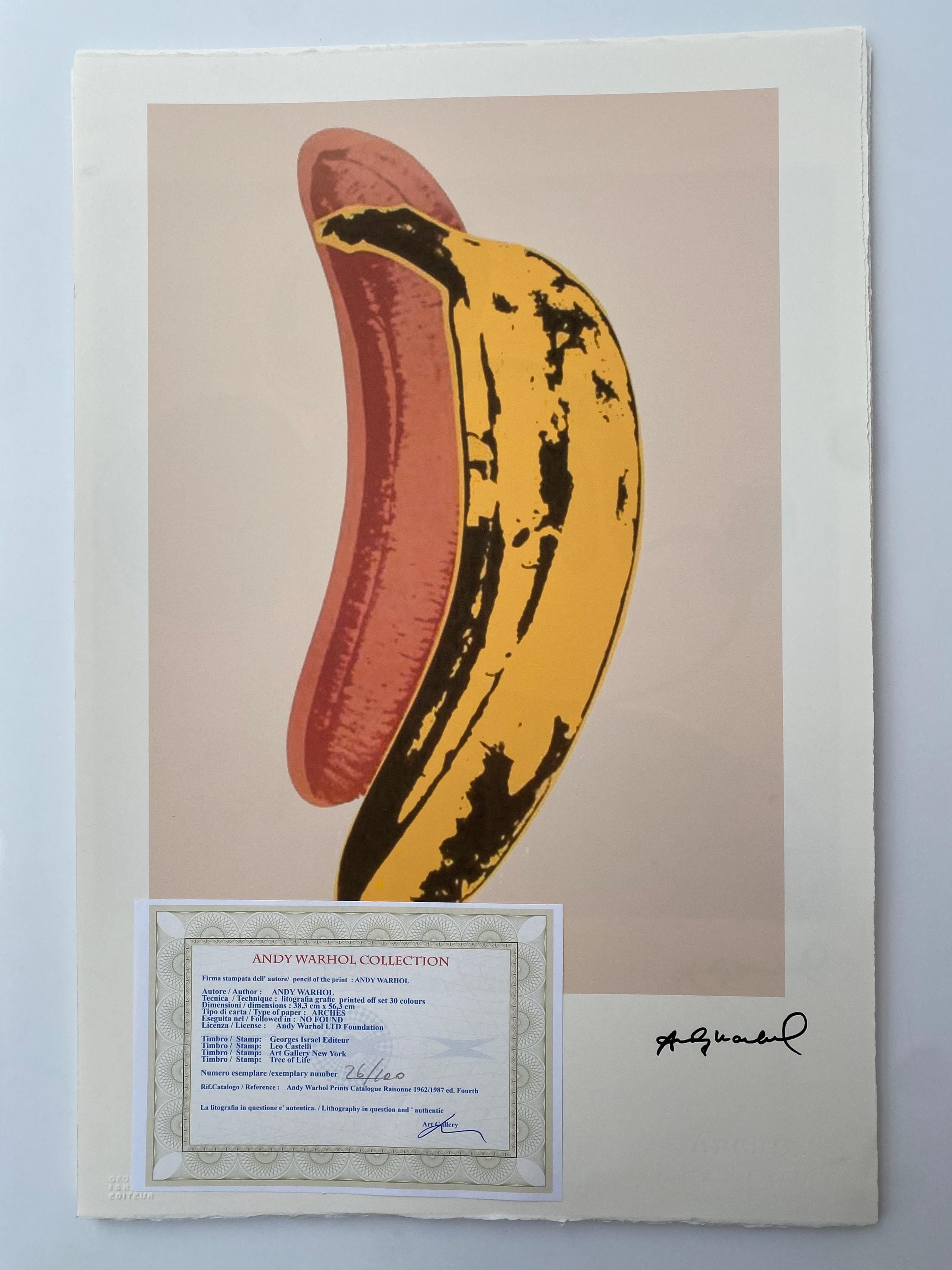 Andy Warhol Leo Castelli 