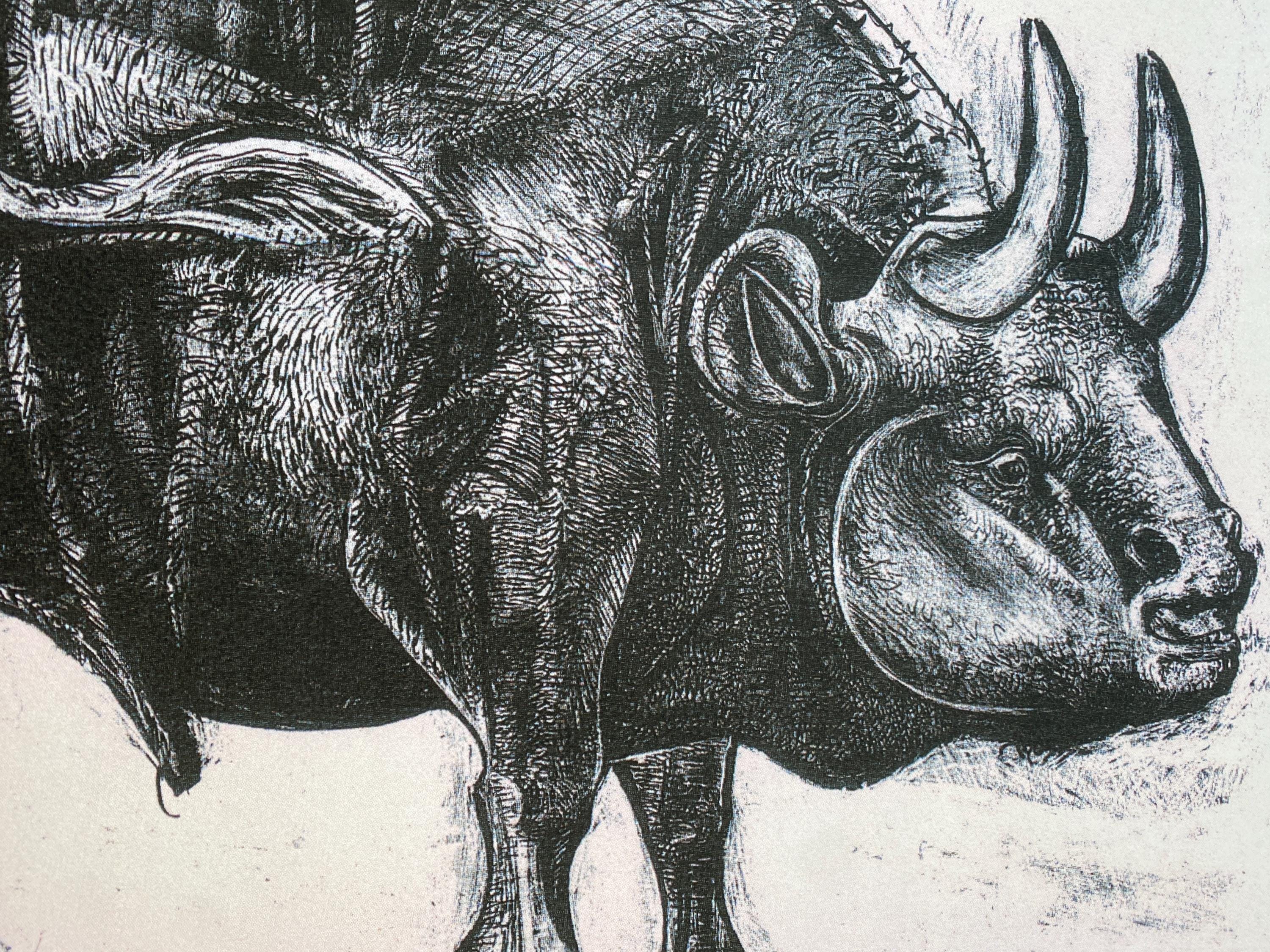 パブロピカソ　　牛のいるバッカス祭　　リトグラフ　　レア　値下げしました！！！ パブロピカソ 牛のいるバッカス祭 リトグラフ レア 値下げしま