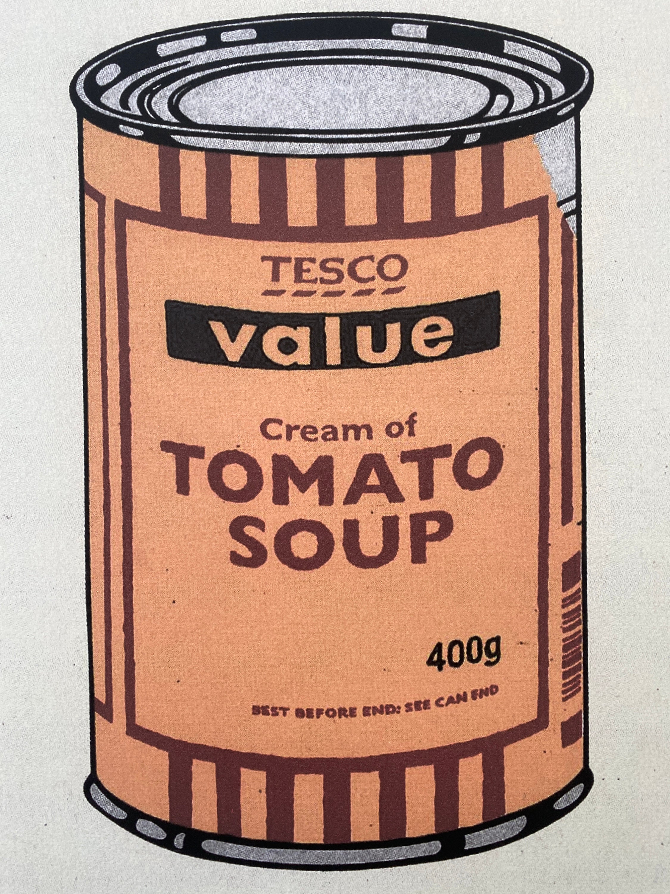 Tesco Value Tomato Soup Cans by Banksy - Dope! Gallery
