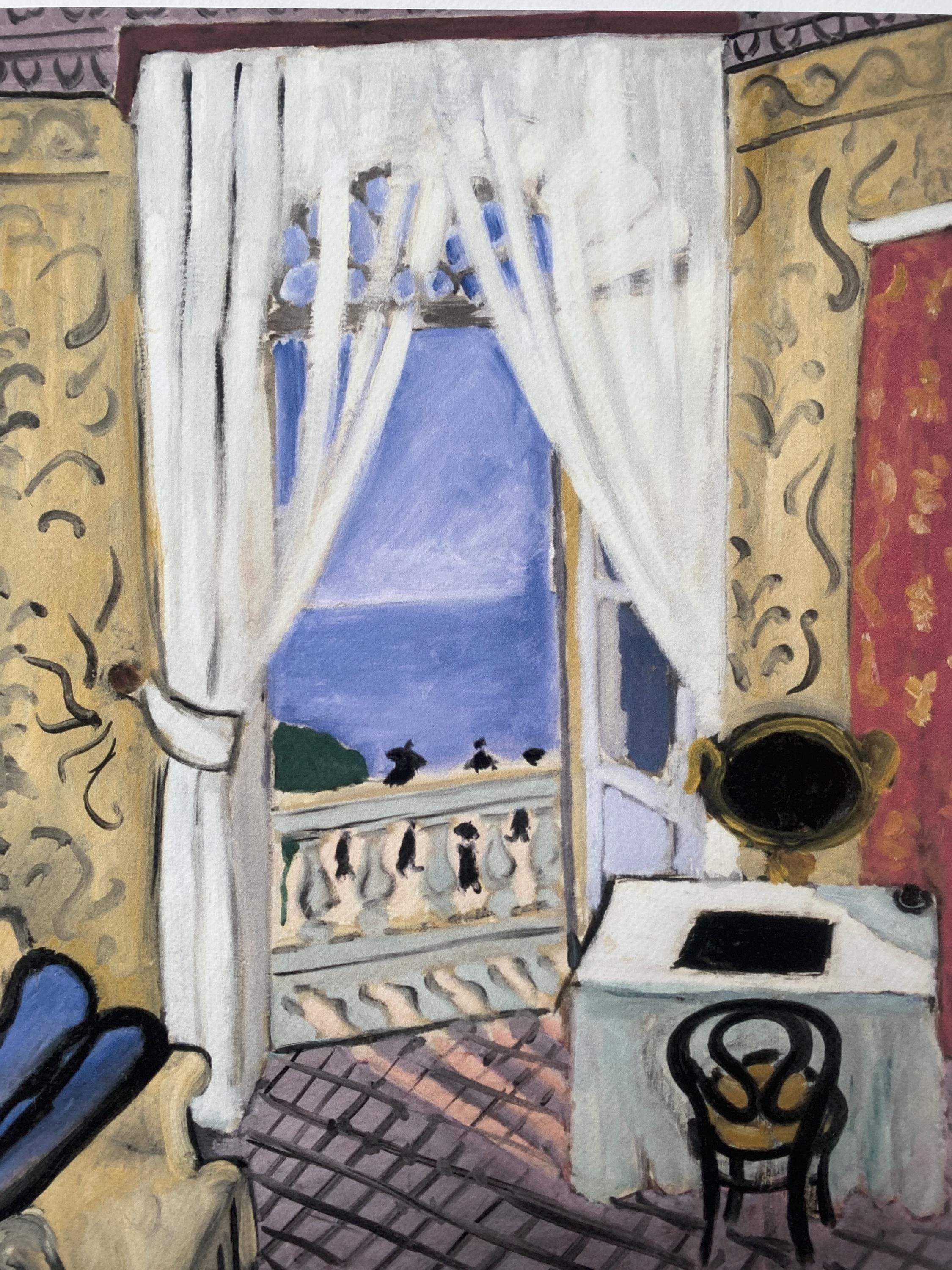 Matisse アンリ マチス【黄色いドレスの女性 】エスタンプ リトグラフ