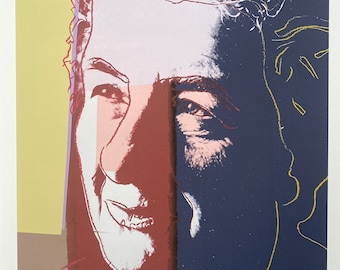 Andy Warhol &quot;Golda Meir  &quot; Lithograph, Certificate, Signed, Top! Wall Art, Pop Art after