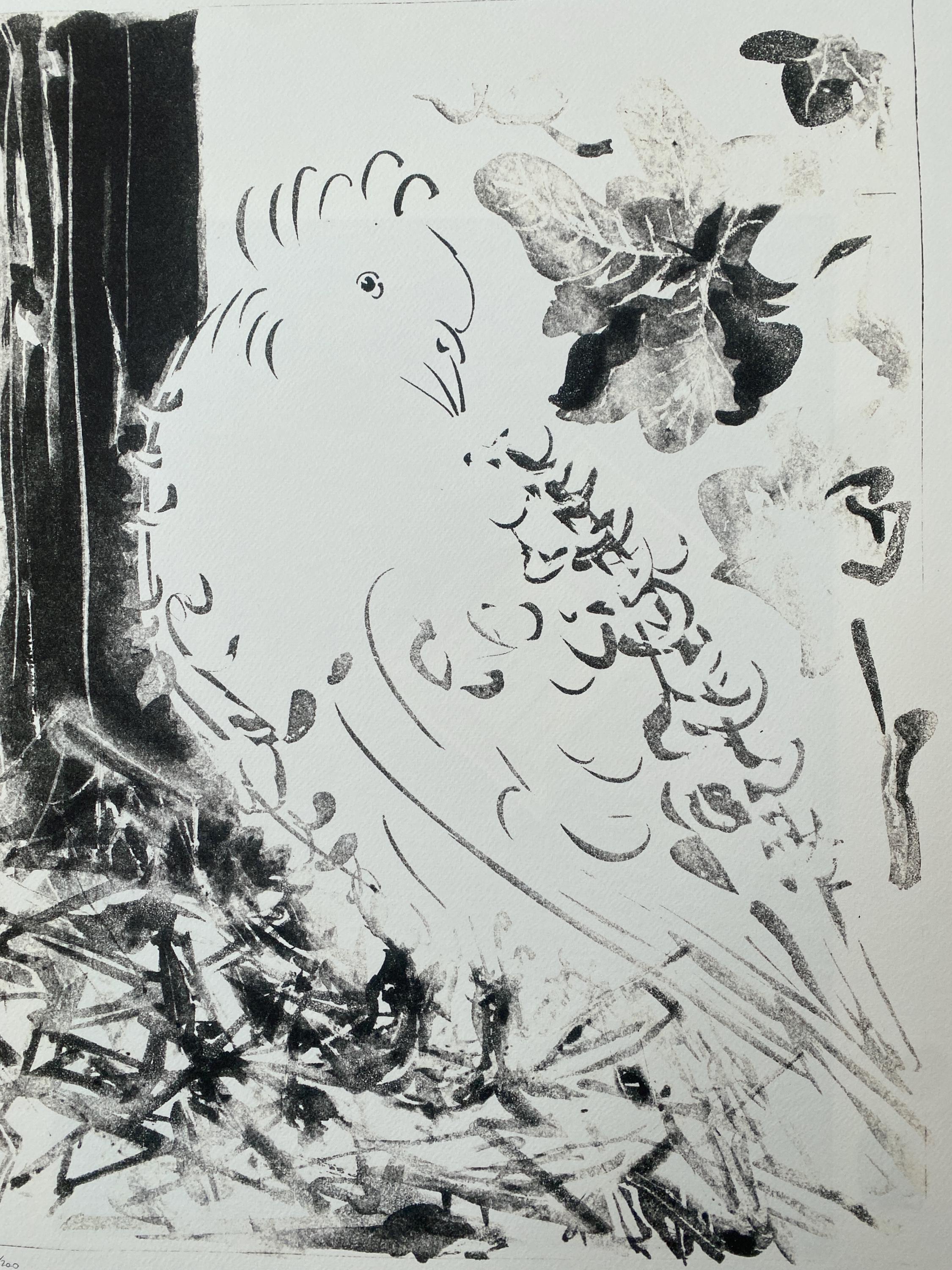 パブロ・ピカソ 鳩のリトグラフ パブロ・ピカソ「鳩」リトグラフ、証明書、サイン入り、トップ