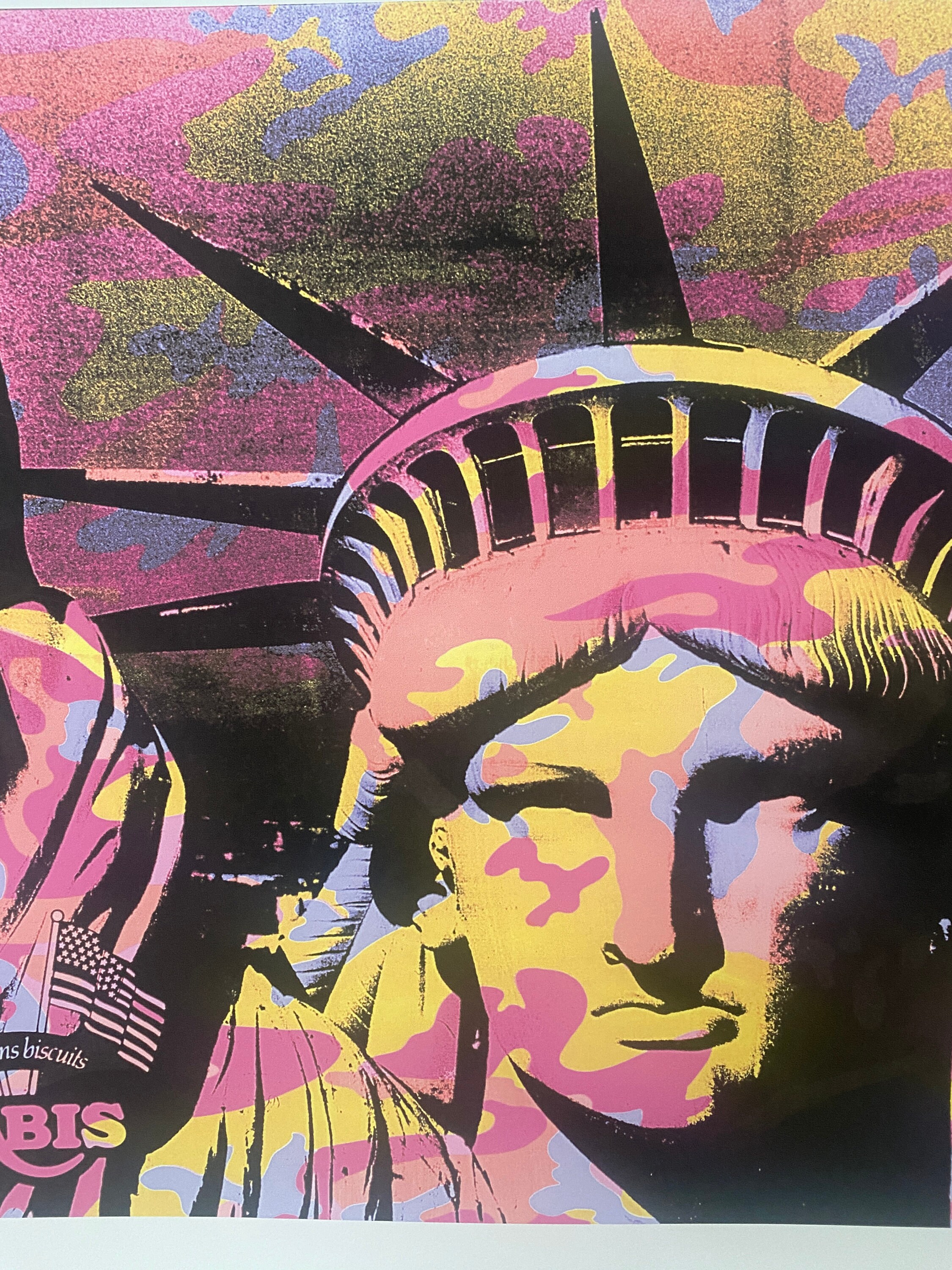 Andy Warhol Statue of Liberty Lithograph: Signed Pop Art Print - Etsy