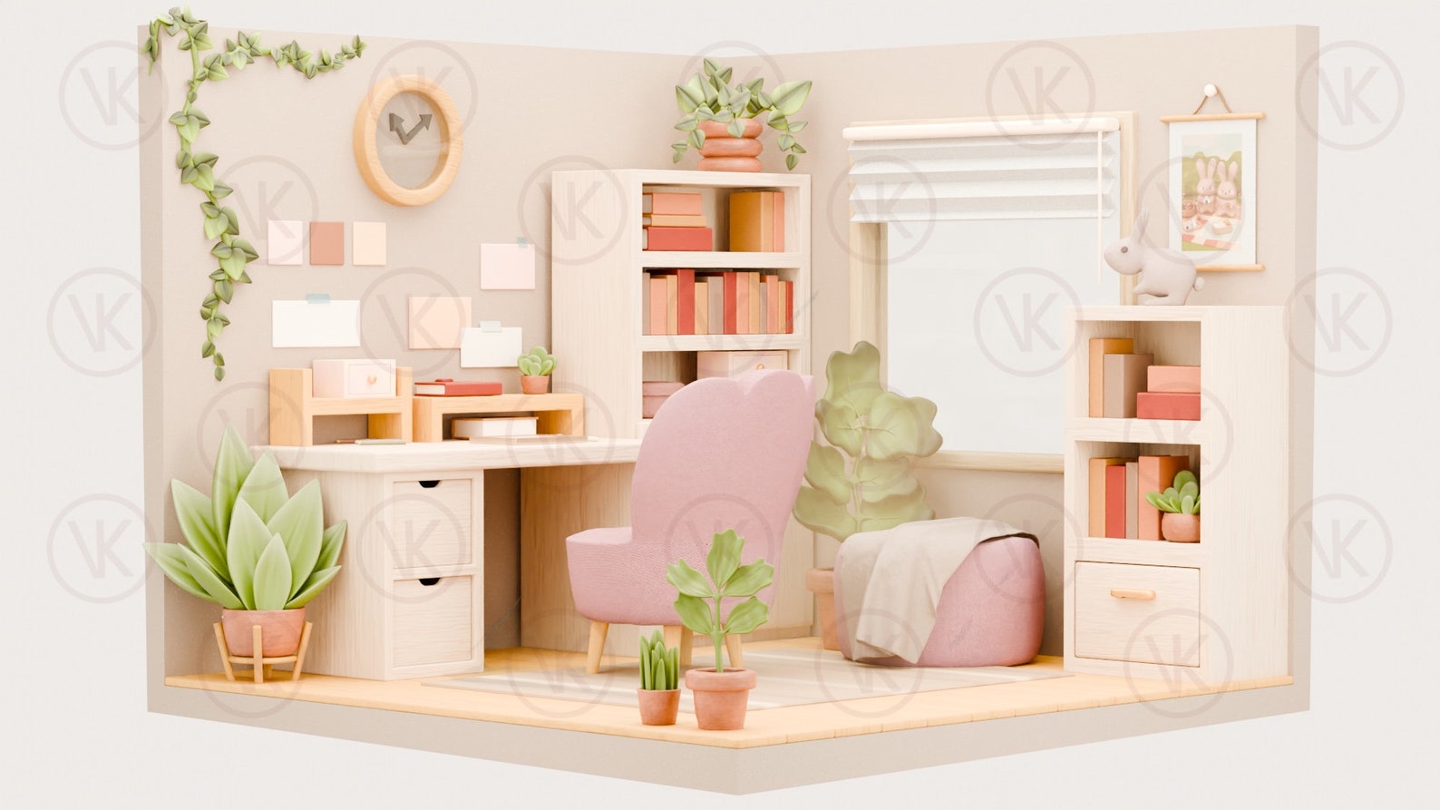 Cozy Room Wallpaper for PC and iPhone 10 Different Images, Cute Room ...