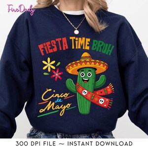 Mexican Cactus Png, Funny Fiesta Png, Cinco de Mayo Png, Cinco de Drinko Bitchachos, Funny Fiesta Skeleton Digital File, Margarita Party Png
