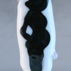 Schwangere Göttin Silhouette Bead