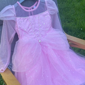 Princess Aurora Dress for Girls | Sleeping Beauty Costume | Toddler Aurora Dress | 2T 3T 4T Princess Aurora Ball Gown