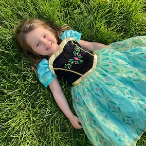 princess anna dress 2t Anna Frozen Dress Toddler Disney Costumes Frozen Anna Costume 18 Months Princess  Anna Frozen