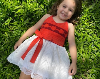 Moana Dress for Girls – Island Princess Costume for Toddlers