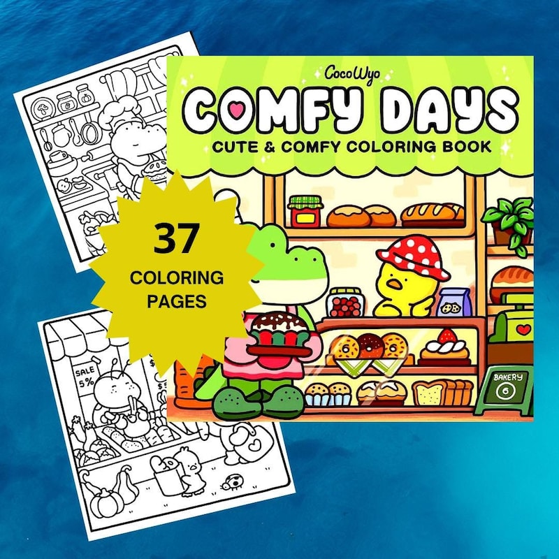 Coloring Book Pdf Bobbie Goods - Etsy