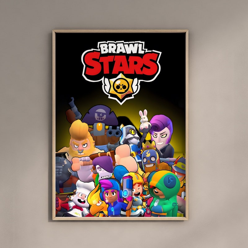 Brawl Stars Posters - Etsy