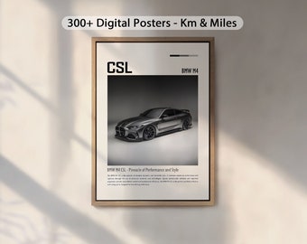 BMW M4 G82 Car Poster: Supercar Wall Decor (Digital Download)
