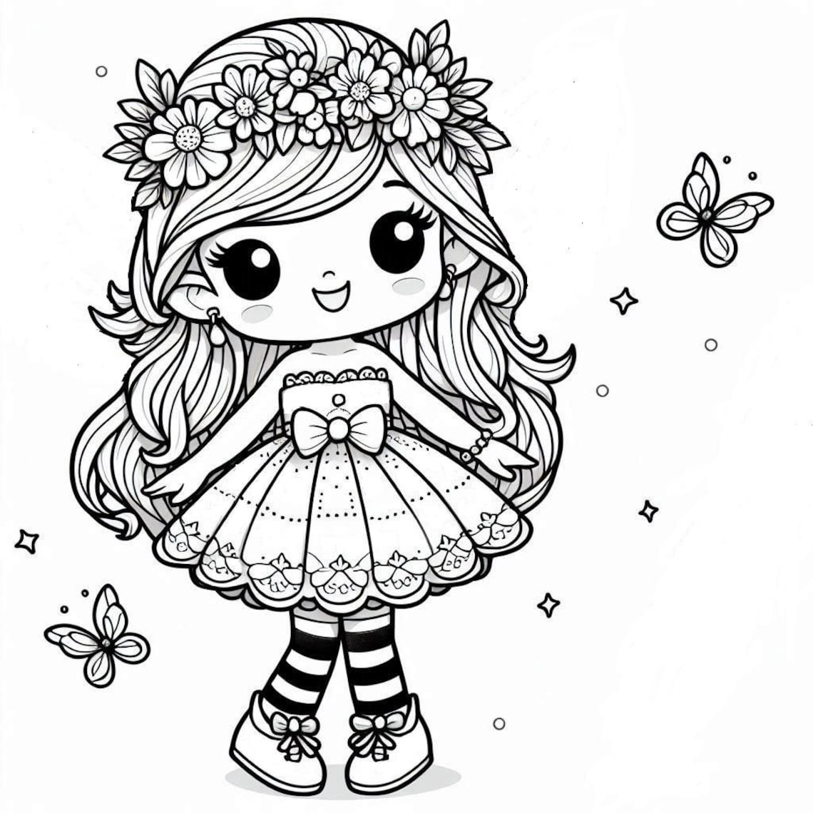 Princess Fairycoloringpages - Magical Artforkids,25 Whimsical Designs ...