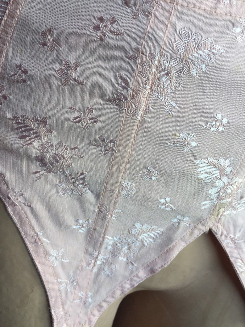 SEXY GARTER BELT Vintage Lingerie Pink Stocking Support Etsy