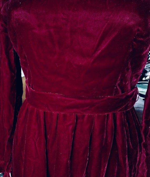 cranberry formal dress