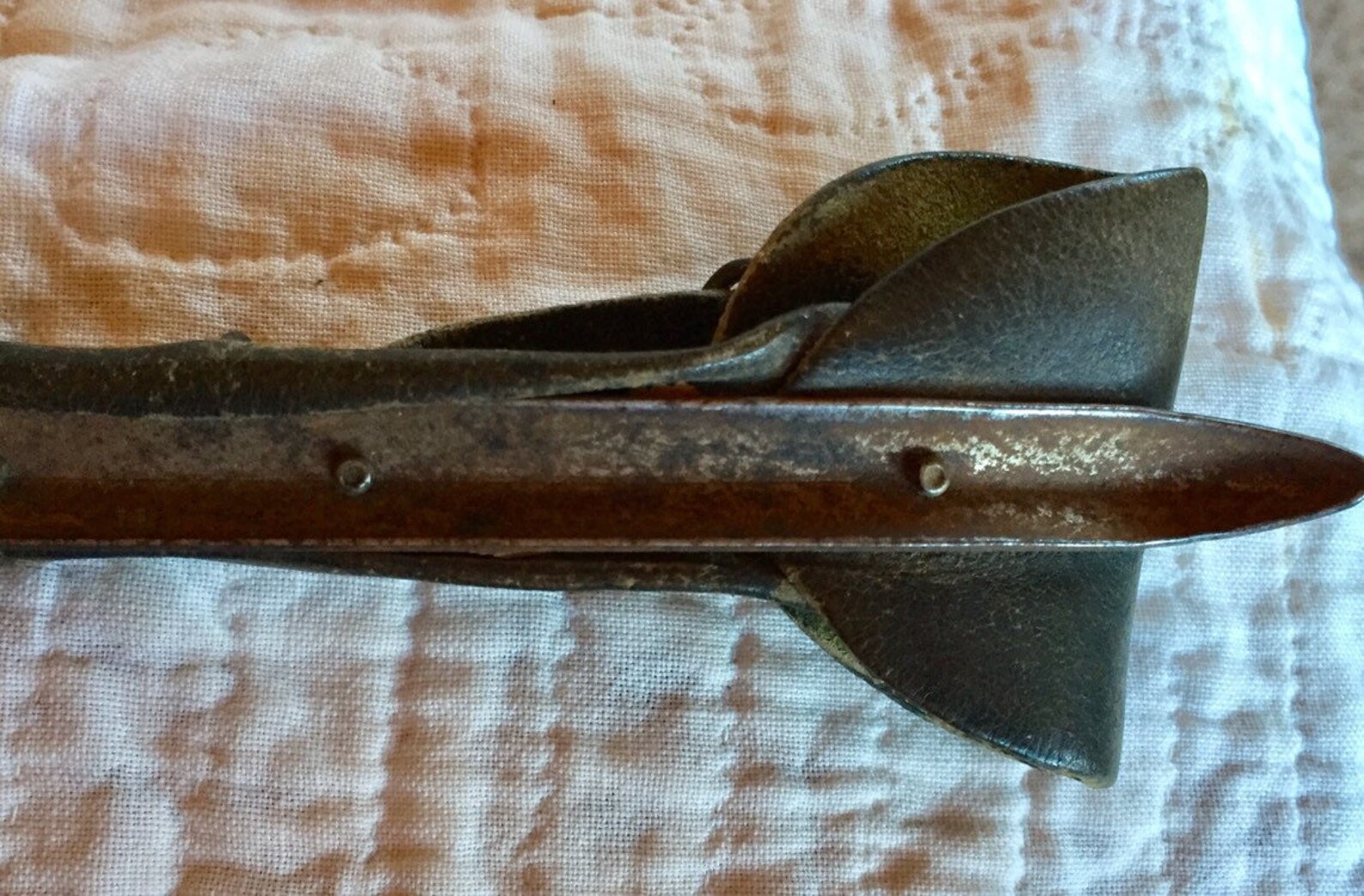 ANTIQUE CORN HUSKER Hand Tool Leather Metal Etsy