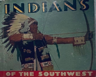 VINTAGE INDIANS BOOK 1936 southwest natives life