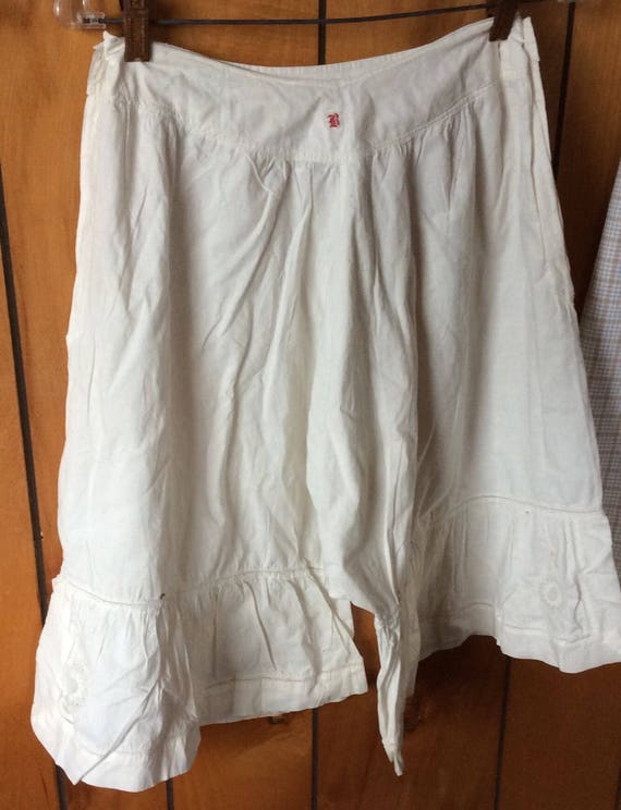 ANTIQUE BLOOMERS PANTALOONS, vintage undergarment,