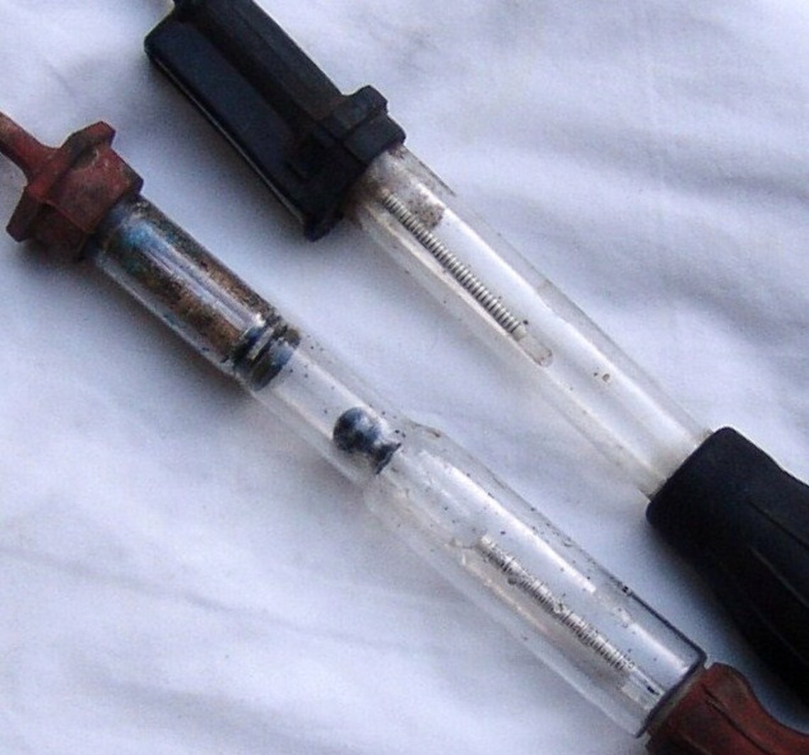 Vintage BATTERY HYDROMETER GAUGES Auto Parts Thermometer Etsy