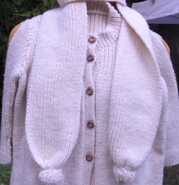 Vintage SWEATER CHILD OUTFIT, sweater, scarf, hat,