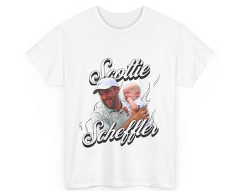Scottie Scheffler Shirt | Scottie Scheffler with baby | Golf Shirt