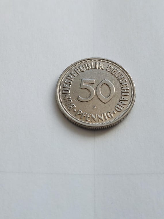 ヴィンテージ レア 50 ペニヒ 1950 F - Etsy 日本