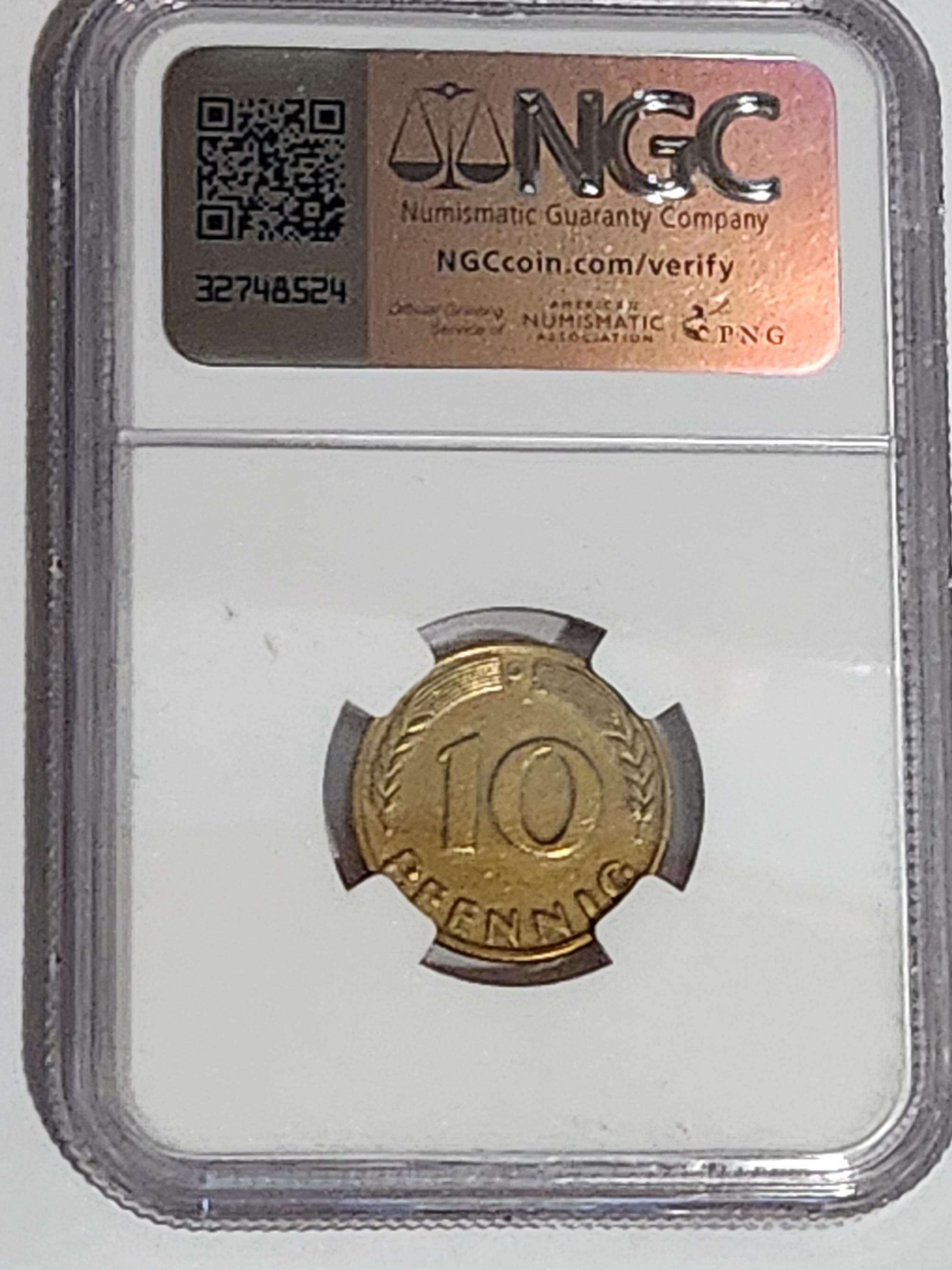 10 pfennig 1949 - Etsy 日本