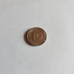 Vintage Rare Find 10 Pfennig 1979 G