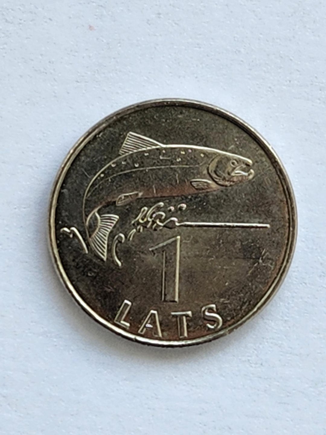 Vintage Collectible 1 Lats 2008 Republic of Latvia - Etsy
