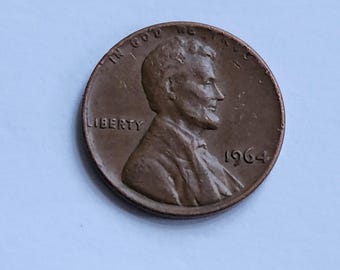 ヴィンテージ コレクター向け 1 セント 1964 年 USA リンカーン ペニー
