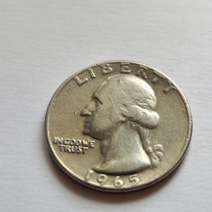 Quarter dollar 1965 - Etsy 日本