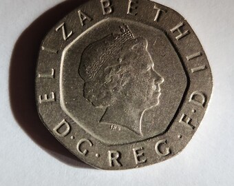 1982年 20ペンス硬貨 イギリス - 希少で歴史的なイギリス通貨