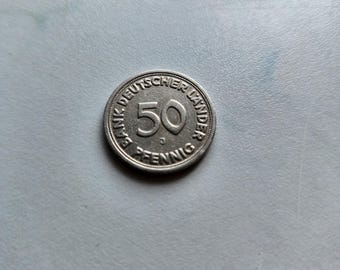 ヴィンテージ コレクターズアイテム 50 ペニヒ 1992 J - Etsy 日本