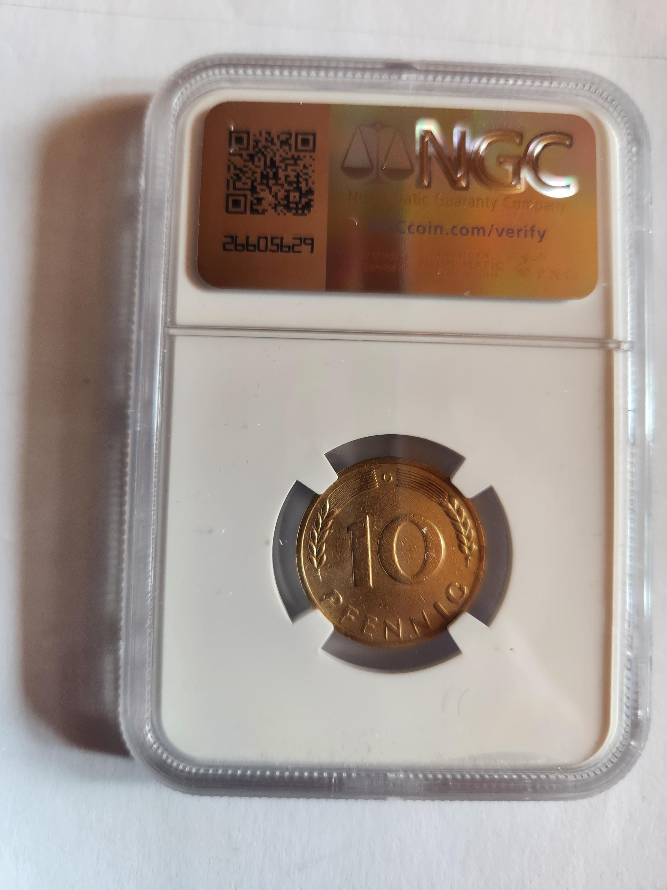 10 pfennig 1950 coin - Etsy 日本