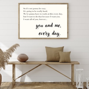 The Notebook movie quote instant download wall art print
