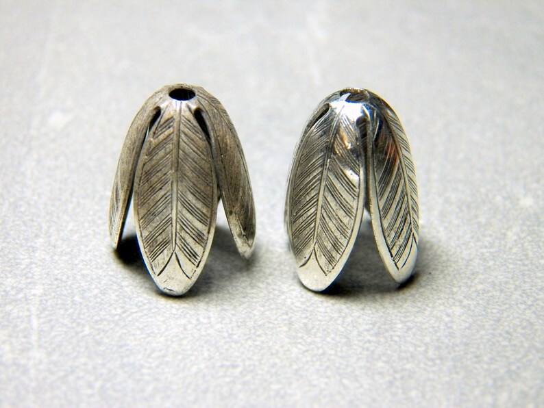 Large Bead Caps In Antique Copper Antique Silver Antique Etsy Large bead caps in antique copper antique silver antique etsy