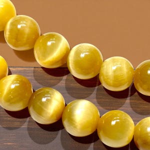 Honey Tigereye 6mm Round Beads (35)