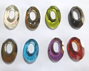 Swarovski Helios Crystal Pendant - 20mm - Various Colors  (1)