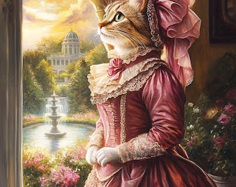 Benutzerdefinierte Haustier Portrait, Renaissance Hund Malerei, Haustier Liebhaber Geschenk, Königliches Haustier Portrait, Haustier Portrait, Edles Haustier Kunstwerk Britischen Herrenhaus Stil