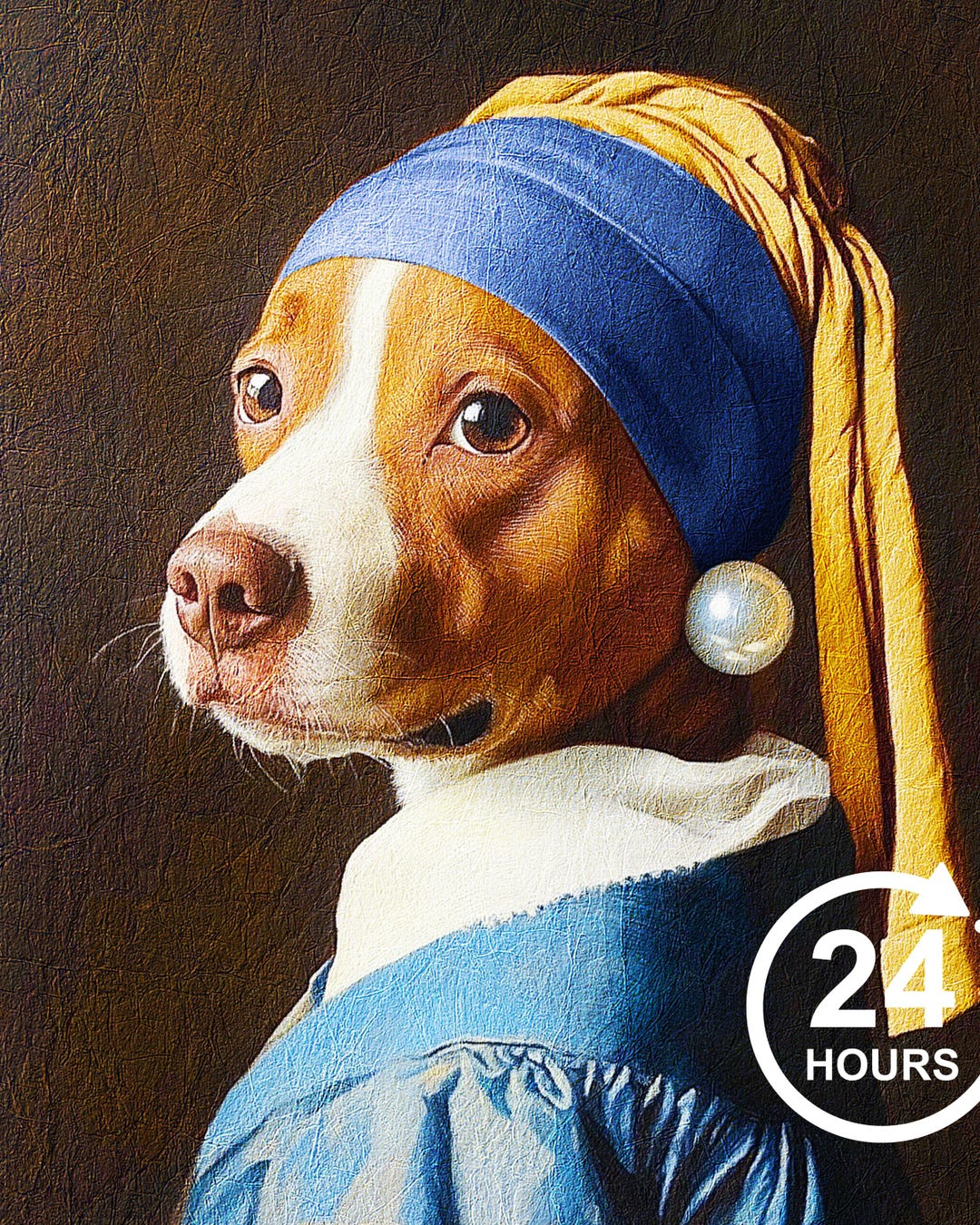 Custom Royal Pet Portrait Dog Painting Regal Cat Portraits Pet Wall Art ...