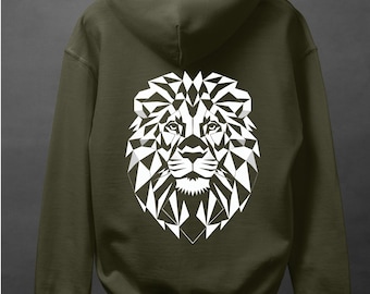 Lionhearted - Hoodie, Lion, Fight Cancer,