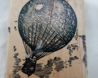 Air balloon rubber stamp